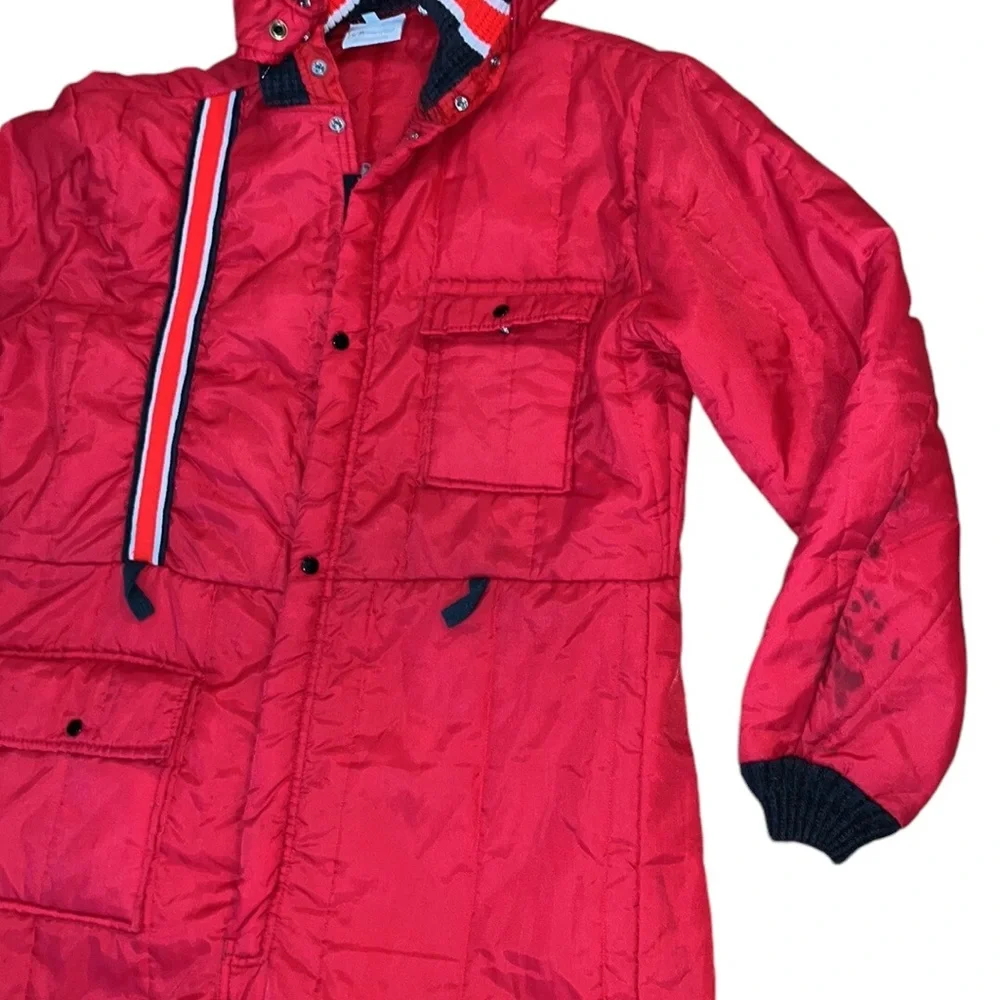 Vtg Quilted Coveralls~Snowsuit~Western Field~Montgomery Ward~Work/Insula…